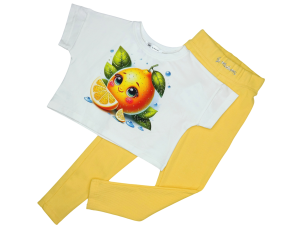 Komplet dziewczęcy Słodka Cytrynka - image 2