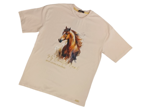 T-shirt Horse OVERSIZE