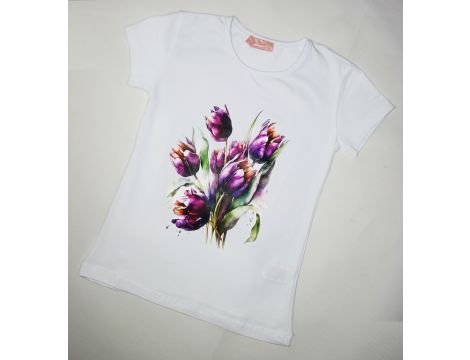 T-shirt Tulipany